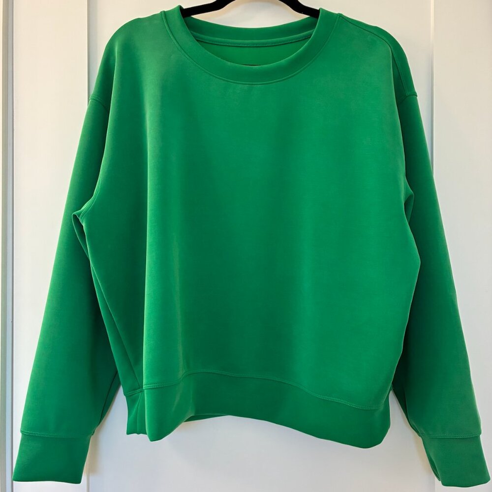 Green Crew Neck Sweatshirt: A New Day (Large)